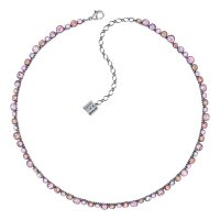 Konplott - Water Cascade - pink, antique silver, necklace