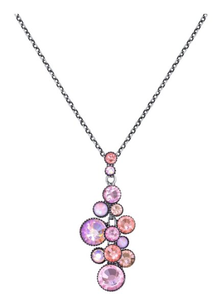 Konplott - Water Cascade - pink, antique silver, necklace pendant