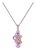 Konplott - Water Cascade - pink, antique silver, necklace...