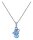 Konplott - Water Cascade - light blue, antique silver, necklace pendant