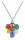 Konplott - Merry Go Round - multi, antique brass, necklace pendant