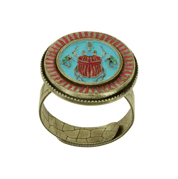 Konplott - Medallion - multi, antique brass, ring