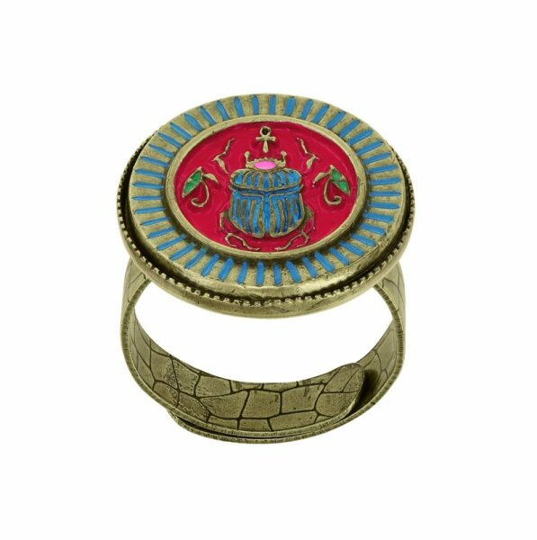 Konplott - Medallion - multi, antique brass, ring