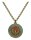 Konplott - Medallion - multi, antique brass, necklace pendant