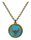 Konplott - Medallion - Multifarben, Antikmessing, Halskette mit Anhänger