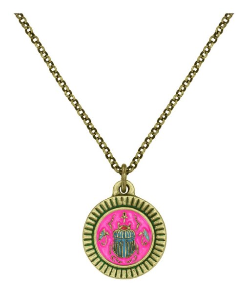 Konplott - Medallion - multi, antique brass, necklace pendant