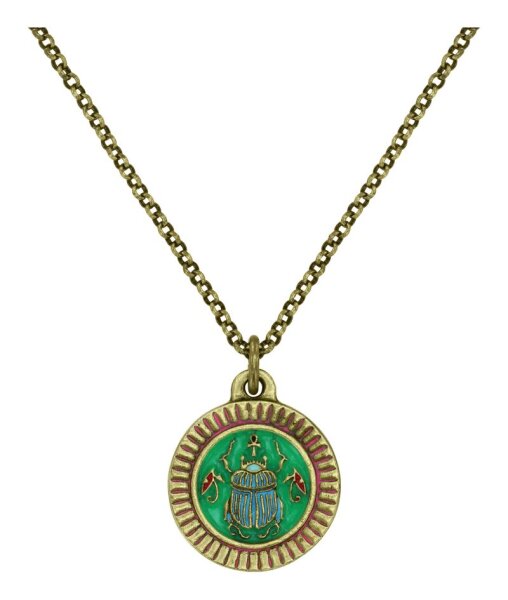 Konplott - Medallion - multi, antique brass, necklace pendant