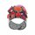 Konplott - Afternoon Bling - Rot, Antiksilber, Ring