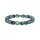 Konplott - Cubes - grey, greige, antique silver, bracelet elastic