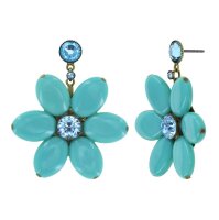 Konplott - Daisy Dance - Iight blue/blue, antique brass,...