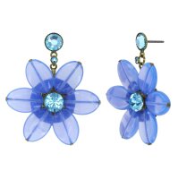 Konplott - Daisy Dance - blue/blue, antique brass,...