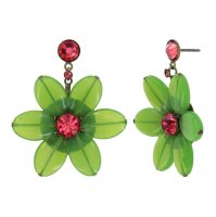 Konplott - Daisy Dance - green/pink, antique brass,...