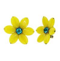 Konplott - Daisy Dance - yellow/blue, antique brass,...