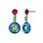 Konplott - Donutissima - multi, antique silver, earring stud dangling