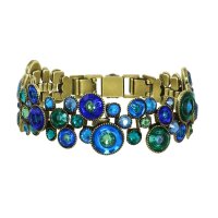 Konplott - Donutissima - blue, antique brass, bracelet