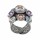 Konplott - Donutissima - Pastel Multi, Antiksilber, Ring