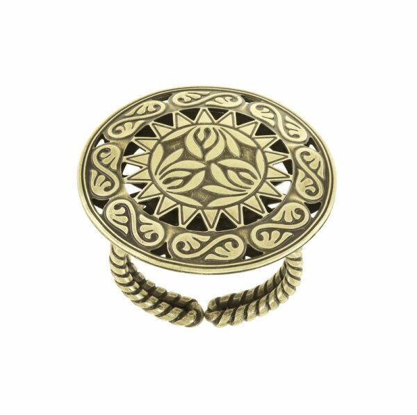 Konplott - Shades of Light - brass, antique brass, ring