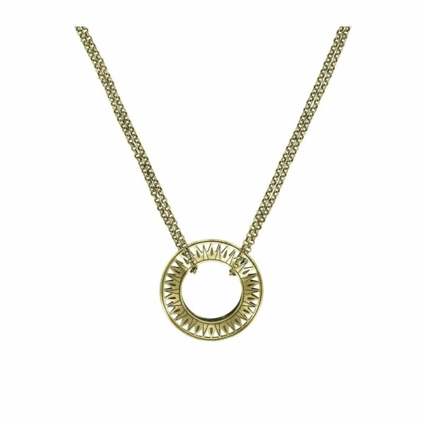 Konplott - Shades of Light - brass, antique brass, necklace pendant