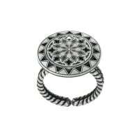 Konplott - Shades of Light - silver, antique silver, ring