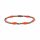 Konplott - Petit Glamour dAfrique - Orange, Antikkupfer, Armband auf Gummiband