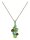 Konplott - Water Cascade - green, antique brass, necklace pendant