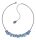 Konplott - Water Cascade - blue/lila, antique silver, necklace