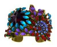 Konplott - Alien Anemone - multi, antique brass, bracelet...