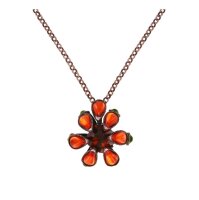 Konplott - Alien Anemone - orange, antique copper,...