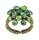 Konplott - Magic Fireball - green, antique brass, ring Classic Size