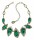 Konplott - Amazonia - green, antique brass, necklace