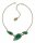 Konplott - Amazonia - green, antique brass, necklace