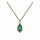 Konplott - Amazonia - green, antique brass, necklace pendant