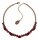 Konplott - Caviar Treasure - red, dark antique copper, necklace