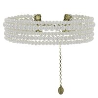 Konplott - Spikes and Pearls - Beige, Weiß,...