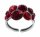 Konplott - Petit Glamour - Rot, Antiksilber, Ring