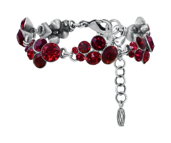 Konplott - Petit Glamour - Rot, Antiksilber, Armband