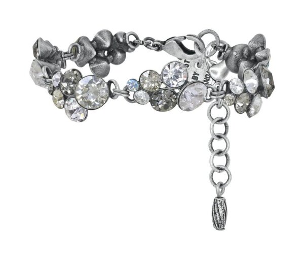 Konplott - Petit Glamour - Grau, Antiksilber, Armband