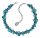 Konplott - Donutissima - blue, antique silver, necklace