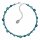 Konplott - Donutissima - blue, antique silver, necklace