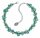 Konplott - Donutissima - blue/green, antique silver, necklace