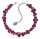 Konplott - Donutissima - dark rose/red, antique silver, necklace
