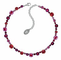 Konplott - Donutissima - dark rose/red, antique silver,...