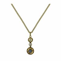 Konplott - Donutissima - brown/grey, antique brass,...