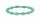 Konplott - Petit Glamour dAfrique - green, antique silver, bracelet elastic