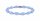 Konplott - Petit Glamour dAfrique - blue, antique silver, bracelet elastic