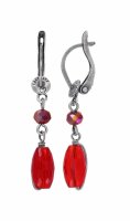 Konplott - Daily Desire - red, antique silver, earring...