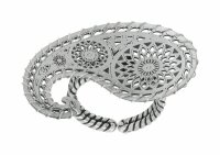 Konplott - Paisley Silver - silver, antique silver, ring