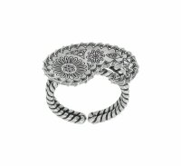 Konplott - Paisley Silver - silver, antique silver, ring