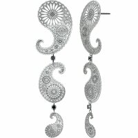 Konplott - Paisley Silver - silver, antique silver,...