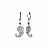 Konplott - Paisley Silver - Silber, Antiksilber, Ohrringe...